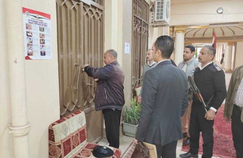 فتح باب التصويت بدير مواس المنيا| صور