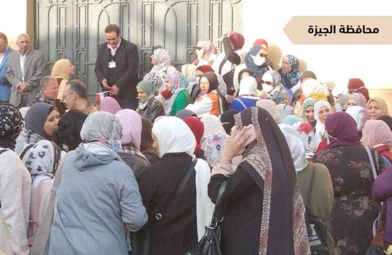 إقبال متزايد على لجان محافظة الجيزة في ثاني أيام الانتخابات الرئاسية| صور
