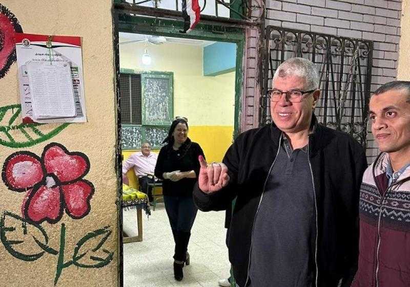 شوبير يشارك في الانتخابات الرئاسية