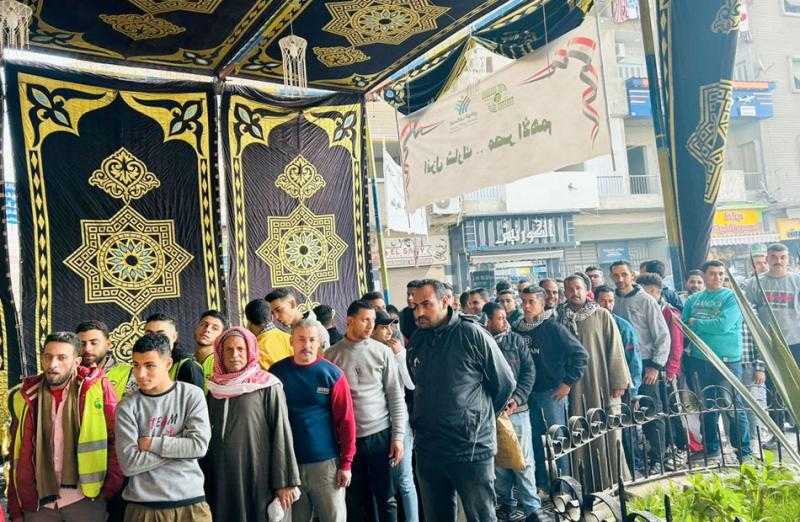توافد كبير من الناخبين على لجان الاقتراع بالغربية للإدلاء بأصواتهم في الانتخابات الرئاسية| صور