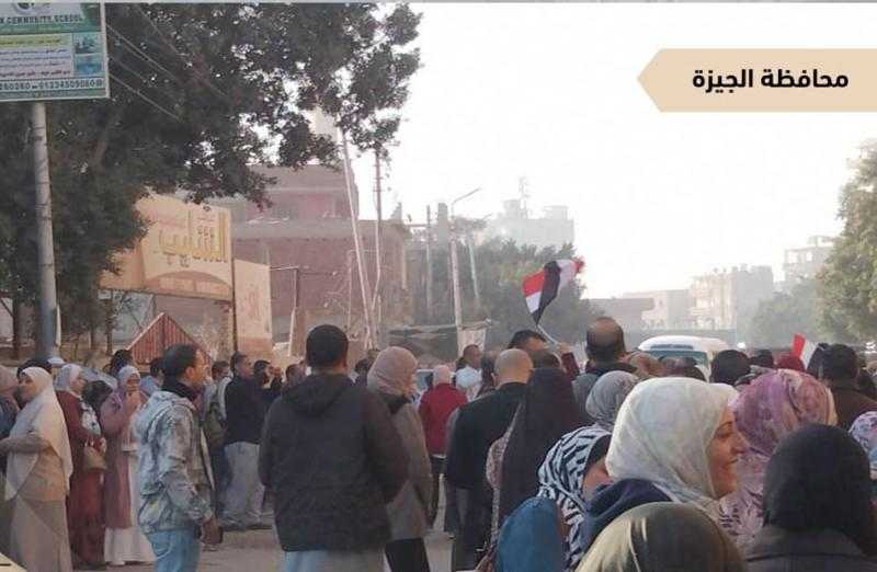 إقبال كثيف من أهالي الحوامدية في اليوم الثاني من الانتخابات الرئاسية