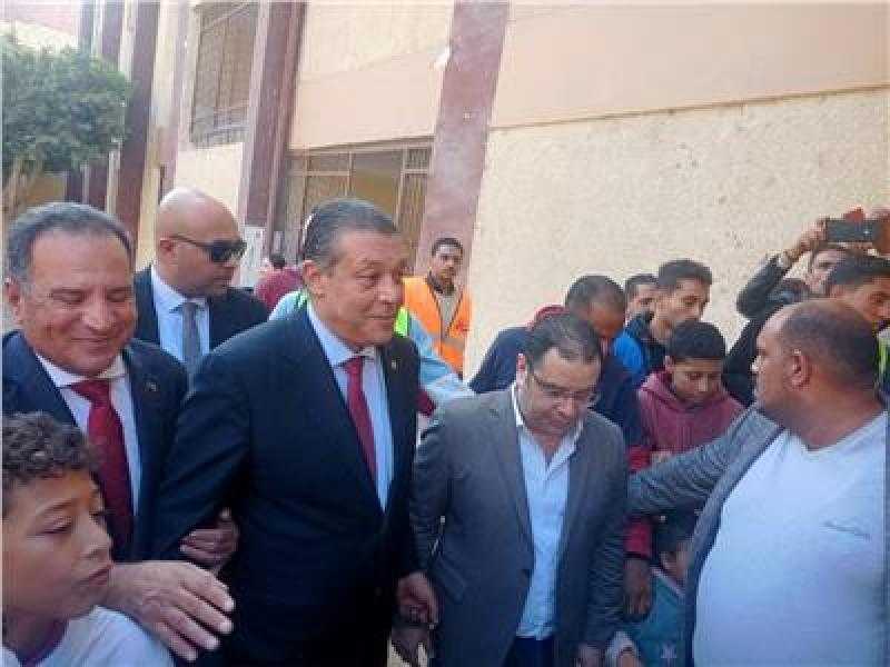 المرشح الرئاسي حازم عمر يتفقد سير اللجان الانتخابية في بني سويف