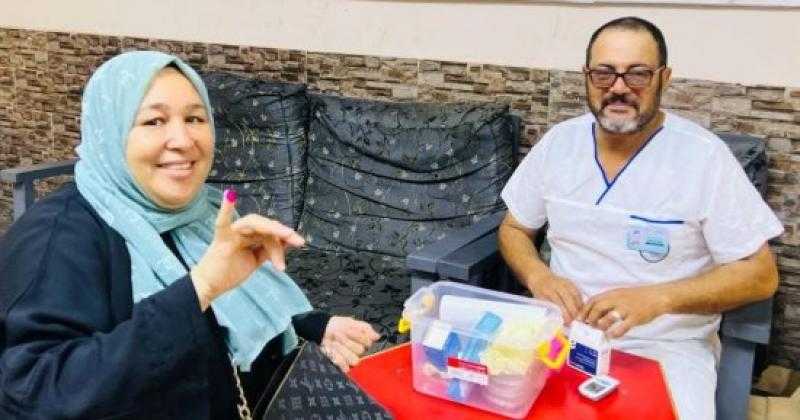 الهيئة العامة للرعاية الصحية تقدم الخدمات الطبية للمواطنين في محيط وأمام مقار اللجان الانتخابية