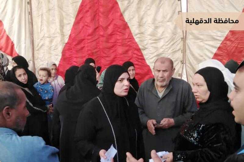 توافد المواطنين للتصويت في آخر أيام الانتخابات الرئاسية 2024 في الدقهلية