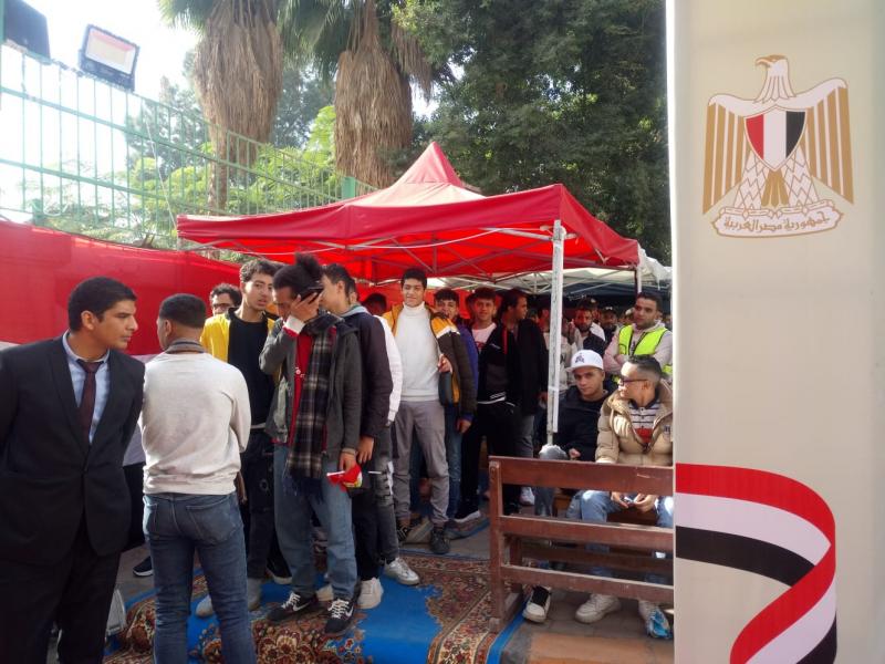 حشود الناخبين في الإسكندرية تتوجه للتصويت في الانتخابات الرئاسية 2024