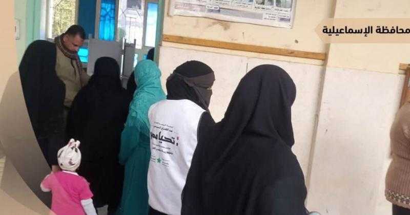 توافد كثيف من المواطنين على لجان الاقتراع في الإسماعيلية للإدلاء بأصواتهم في الانتخابات الرئاسية| صور