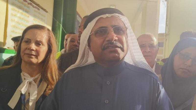 رئيس البرلمان العربي يتفقد عددا من اللجان الانتخابية بالدقهلية