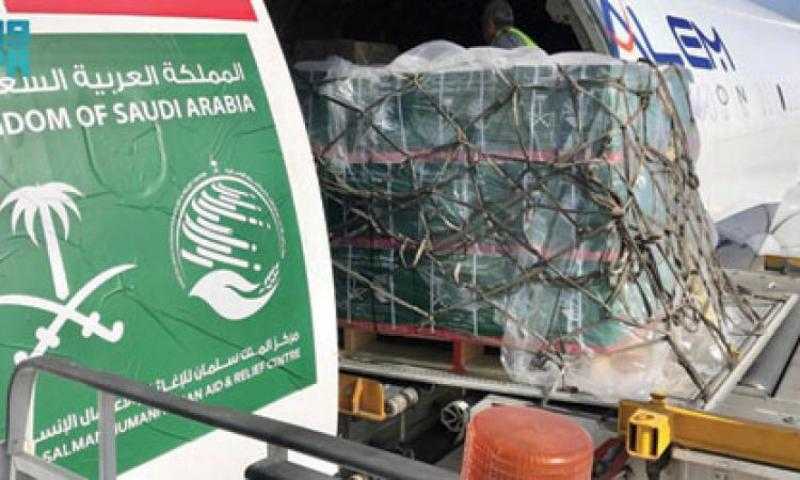 الطائرة السعودية رقم 26 لإغاثة أهالي غزة تغادر مطار الملك خالد الدولي