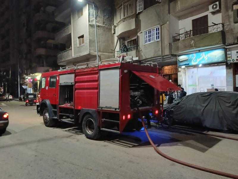 السيطرة على حريق داخل شقة سكنية بالعمرانية