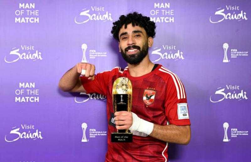 مروان عطية رجل مباراة الأهلي واتحاد جدة بمونديال الأندية