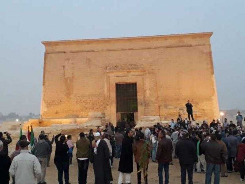 الفيوم تستعد للاحتفال بتعامد الشمس على معبد قصر قارون الخميس المقبل