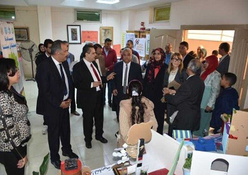 مياه الأقصر تفتتح المعرض الأول لمبادرة صحتنا في بيئتنا
