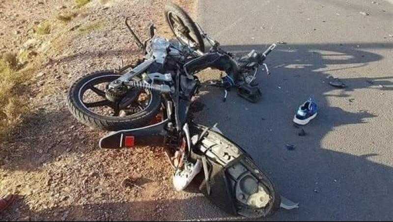 إصابة شخصين في انقلاب موتوسيكل بحدائق أكتوبر
