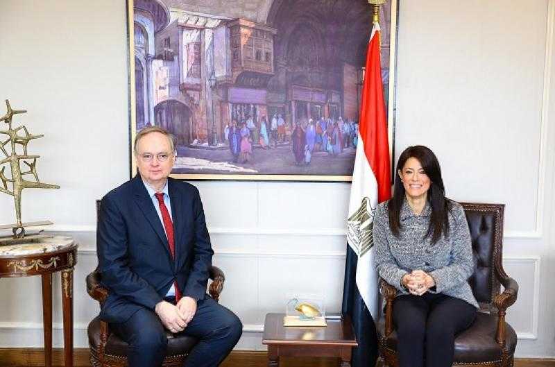 رانيا المشاط تلتقي رئيس بعثة الاتحاد الأوروبي بالقاهرة لمناقشة أولويات التعاون خلال المرحلة المقبلة