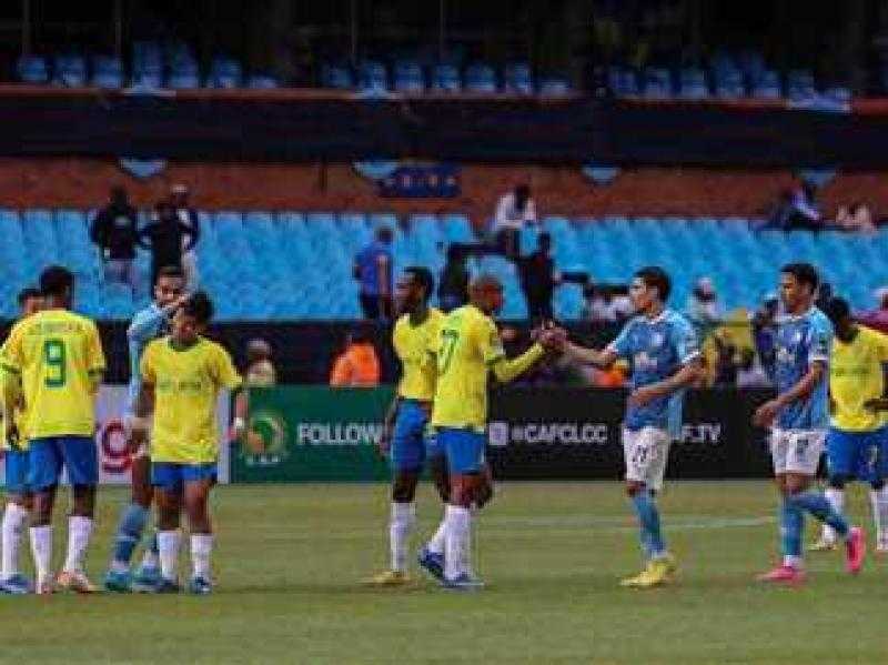 ماكوينا يسجل الهدف الأول لصن داونز في مرمى بيراميدز