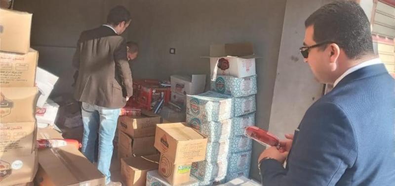 ضبط 20 طن مخللات غير صالحة للاستهلاك الأدمي بمركز الرياض بكفر الشيخ