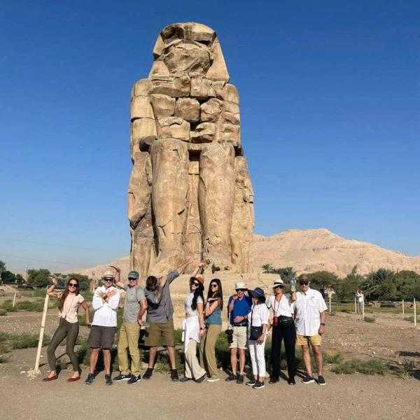 الموسم السياحي الشتوي.. توافد الأفواج السياحية لزيارة المعالم الأثرية بالأقصر| صور