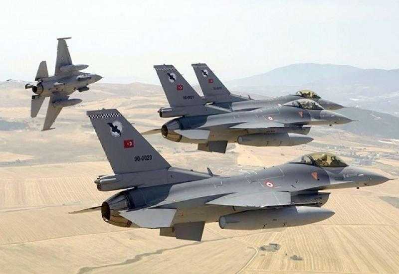تدمير 29 هدفا في غارات جوية شنها سلاح الجو التركي على مواقع شمالي العراق وسوريا