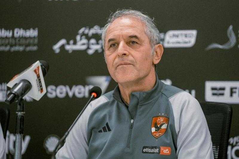 كولر: لم أتوقع تأهل بيراميدز.. نهائي السوبر سيكون أصعب أمام فيوتشر