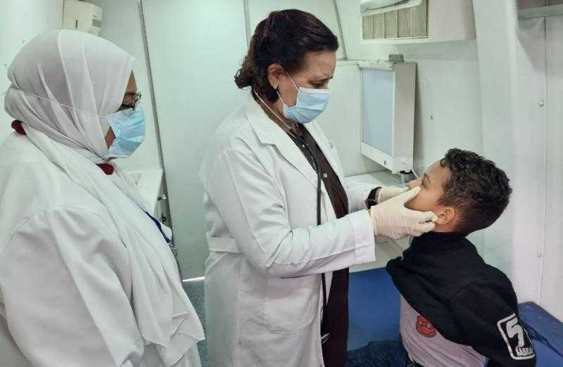 الكشف على 237 مريضًا في قافلة طبية بقرية العيون في البحيرة