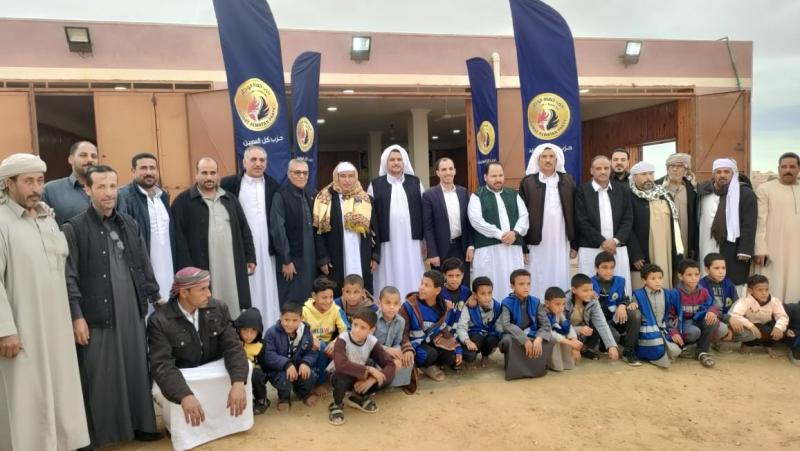 ”حماة الوطن” يفتتح الوحدة الحزبية لتجمع أولاد مسعود بقرية رأس الحكمة بمرسى مطروح