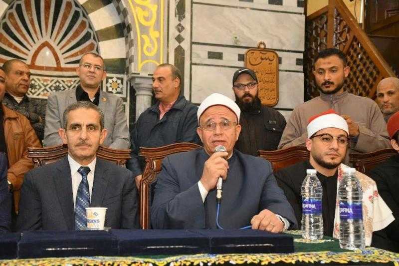 محافظ الغربية يفتتح جامع الأمير زهير بسوق اللبن في المحلة الكبرى