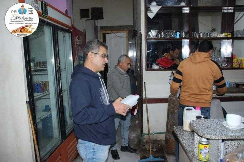 حملات تفتيشية على المحال والمطاعم والمقاهي بالغردقة | صور