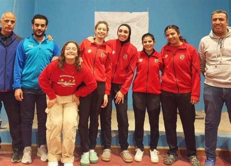 الأهلي يتوج ببطولة منطقة القاهرة لتنس الطاولة سيدات