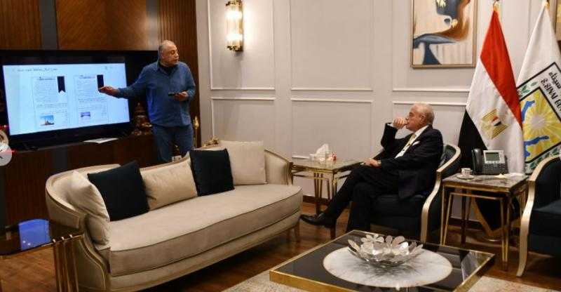 فودة يشهد عرض دراسة تطوير الأنماط المعمارية والسكانية لمحافظة جنوب سيناء