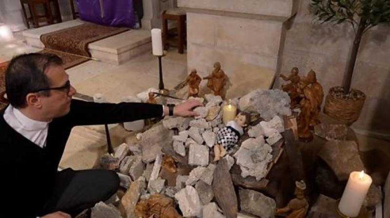 بيت لحم تتشح بالسواد حدادا على ضحايا غزة والضفة خلال إحياء شعائر عيد الميلاد
