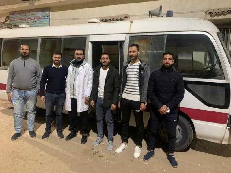 فريق ”100 يوم صحة” يشارك بالتأمين الطبي لاحتفالات عيد الميلاد بالإسماعيلية