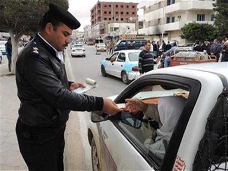 أمن المنافذ تضبط 3250 مخالفة مرورية خلال 48 ساعة