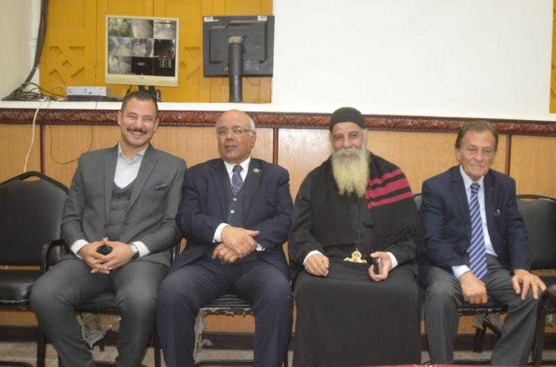 مجلس إدارة الغرفة التجارية بالقليوبية يهنئ الأخوة المسيحيين بعيد الميلاد.. صور