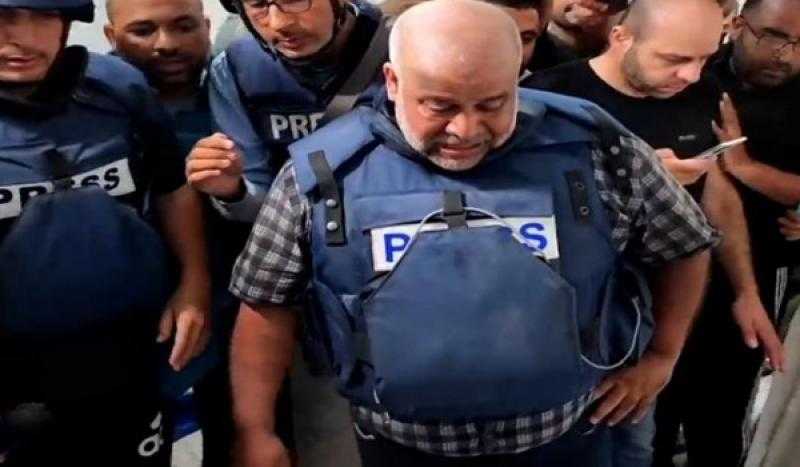 وائل الدحدوح: أدعو الله أن يصبرنا ويصثبتنا حتى نتحمل الآلام والأوجاع