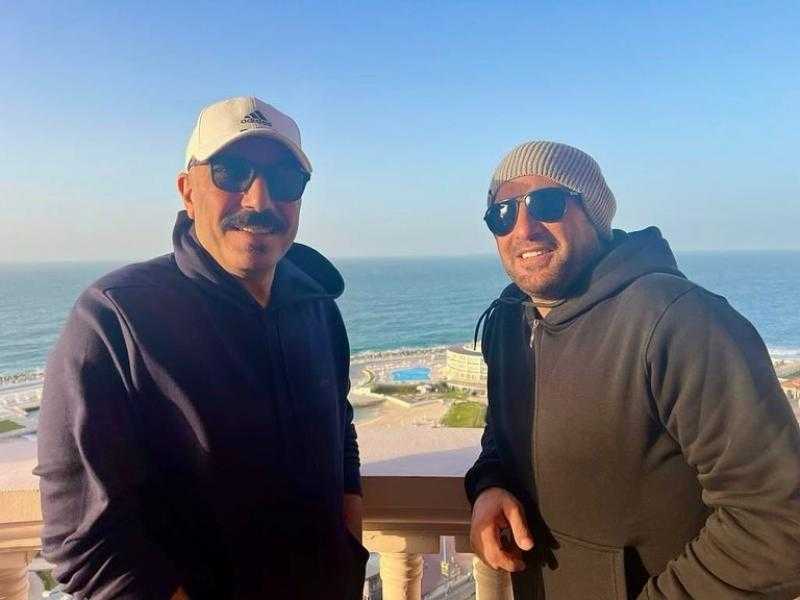 أحمد السقا يروج لمسلسل العتاولة مع طارق لطفي: ولا بنخاف من الدنيا بحالها