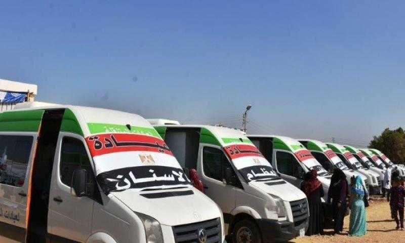 إطلاق قافلة طبية بالمجان لقرية خفرع 5 بالشرقية ضمن مبادرة 100 يوم صحة