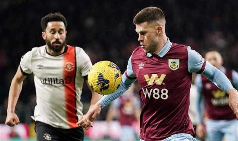 بيرنلي يتعادل مع لوتون تاون في الدوري الإنجليزي