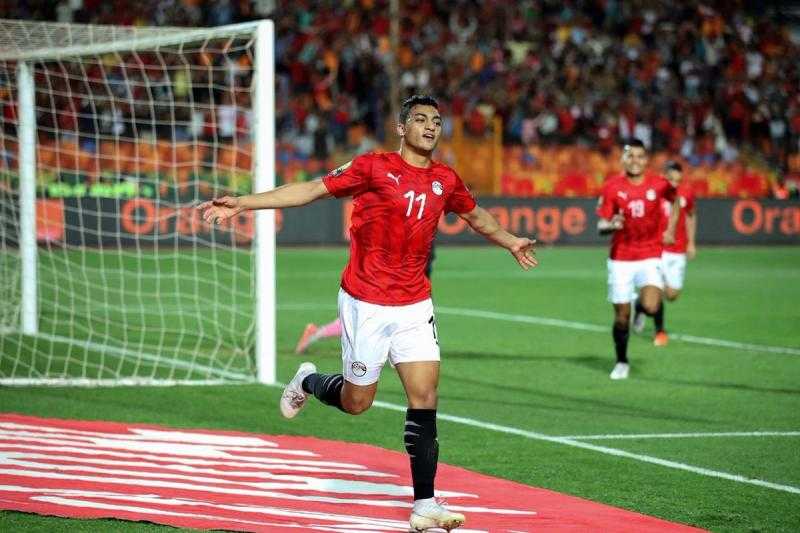 مصطفى محمد يتقدم بالهدف الأول للمنتخب في شباك موزمبيق بـ”أمم أفريقيا”