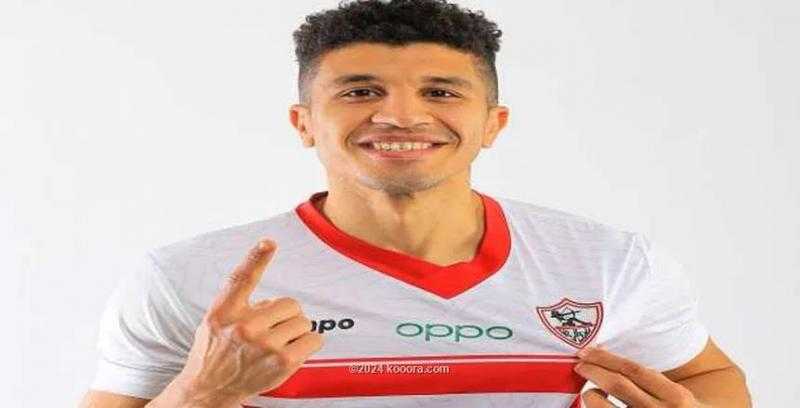 محمد عبد الغني يغيب عن مران الزمالك بإذن من الجهاز الفني