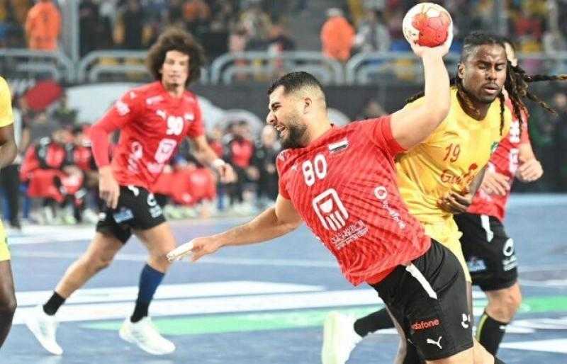 منتخب مصر لليد يفوز على نظيره الغيني في أول مواجهاته ببطولة كأس الأمم الإفريقية