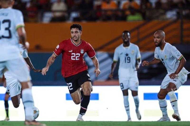 جدول ترتيب مجموعة مصر في كأس إفريقيا بعد التعادل مع غانا