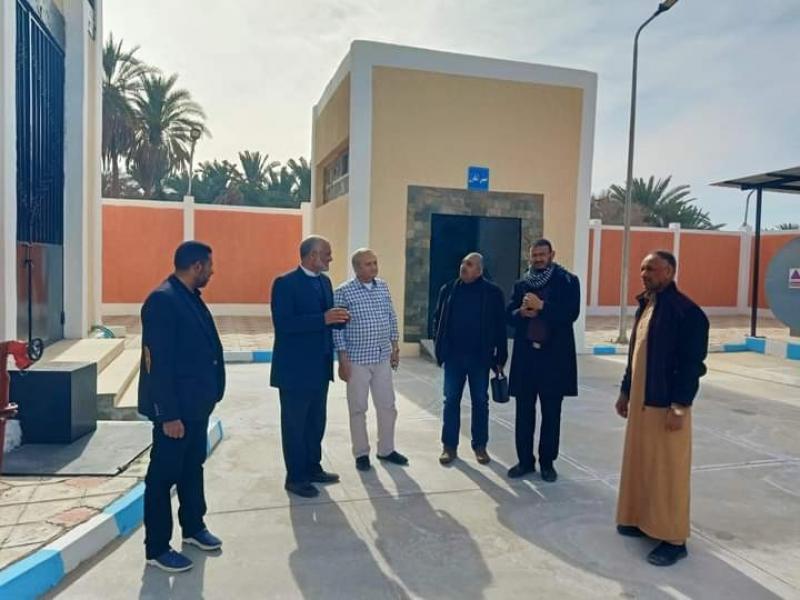 ”الشرب والصرف” بمطروح: الانتهاء من إنشاء محطة الرفع الرئيسية بمدينة سيوة