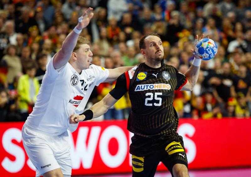 ألمانيا تتعادل مع النمسا بصعوبة في كأس أوروبا لكرة اليد