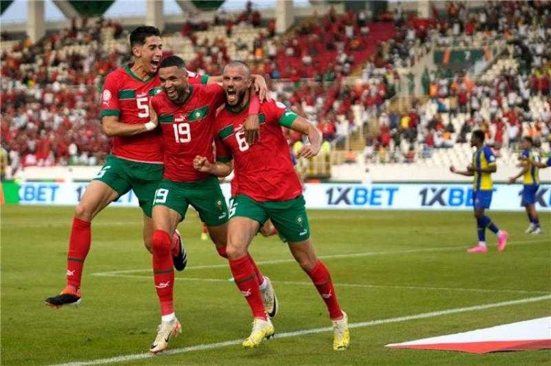 المغرب تتقدم على الكونغو بهدف نظيف في الشوط الأول