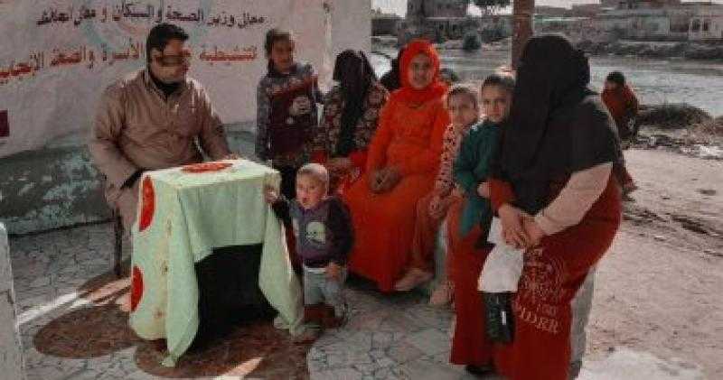 فحص 106 مواطنين في قافلة طبية بعزبة الروضة في الإسكندرية