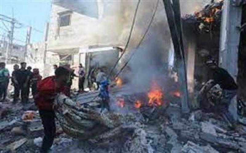 استشهاد 3 فلسطينيين في قصف إسرائيلي شمال خان يونس