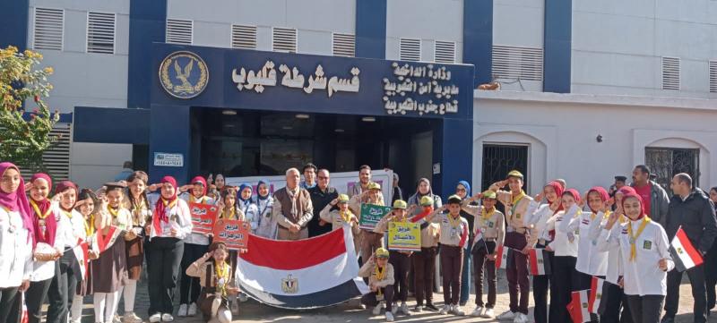 احتفالا بعيد الشرطة.. رياضة القليوبية تطلق مبادرة ”شرطتنا قد المسؤلية”