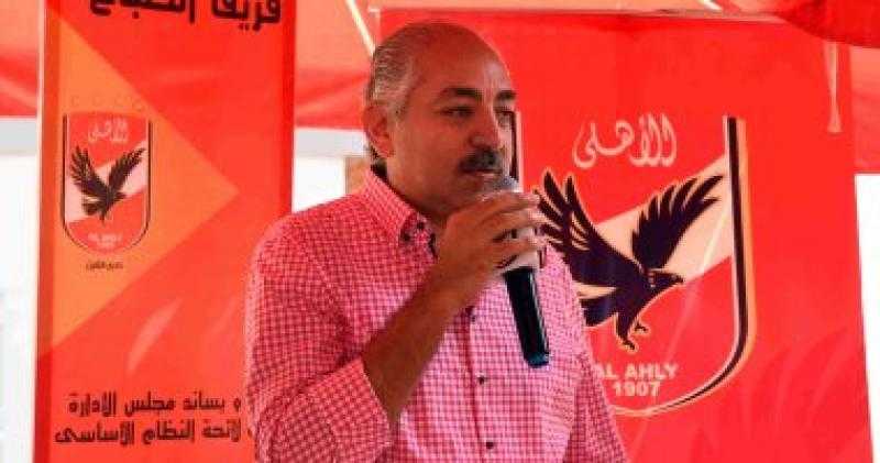 وزير الشباب والرياضة ينعي العامري فاروق نائب رئيس النادي الأهلي