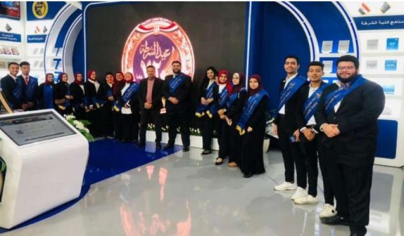 طلاب جامعة الإسكندرية يزورون معرض الكتاب الدولي بالقاهرة في نسخته الـ55