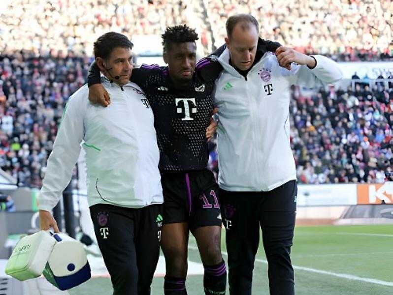 بايرن ميونخ يعلن إصابة كينجسلي كومان بتمزق في أربطة الركبة